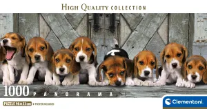 Beagles - Compact Box Dogs By Clementoni