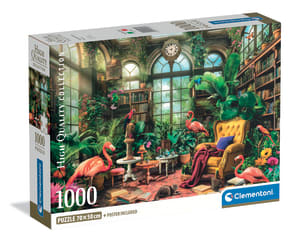 The Greenhouse Library - Compact Box - Scratch and Dent Flower & Garden By Clementoni