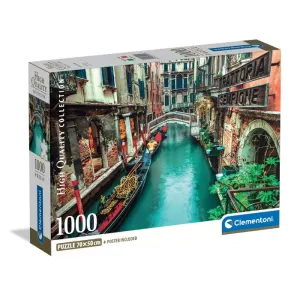 Venice Canal - Compact Box Italy By Clementoni