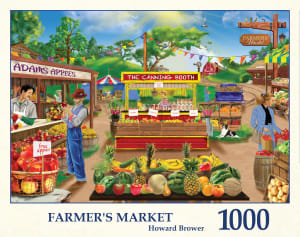 Farmer&rsquo;s Market Shopping By Tau