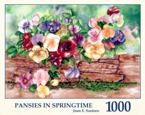 Pansies In Spring Time Flower & Garden By Tau