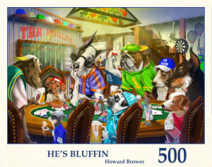 He&rsquo;s Bluﬃn Humor By Tau