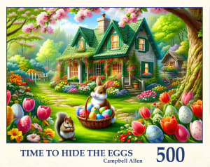 Time To Hide The Eggs Easter By Tau