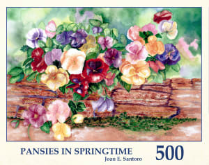 Pansies In Spring Time Flower & Garden By Tau