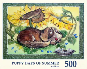 Puppy Days of Summer Dogs By Tau