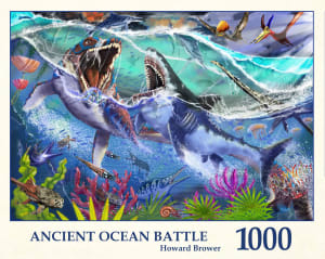 Ancient Ocean Battle Sea Life By Tau
