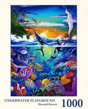 Under Water Playground Sea Life By Tau