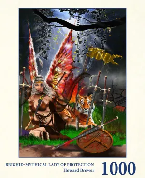 Brighid-Mythical Lady of Protection Fantasy By Tau