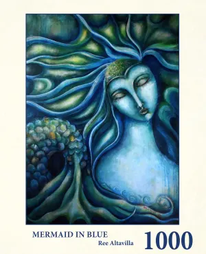 Mermaid In Blue Mermaid By Tau