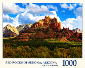 Red Rocks of Sedona Landscape By Tau