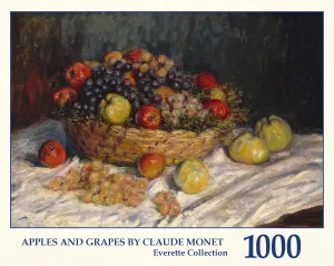Apples and Grapes By Claude Monet By Tau