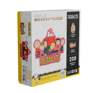 Peanuts the gang wooden puzzle 13 x 10.5" Peanuts By Prime 3D Ltd