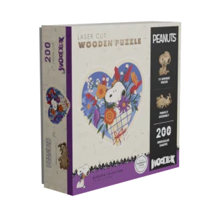 Peanuts Blossom - Wooden Puzzle 12 x 11" Peanuts By Prime 3D Ltd