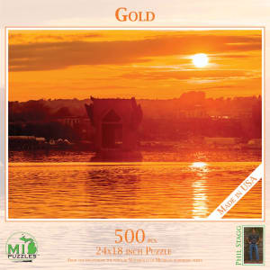 Gold Monochromatic By MI Puzzles