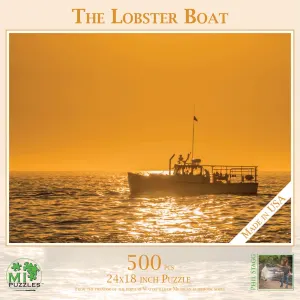 The Lobster Boat Monochromatic By MI Puzzles