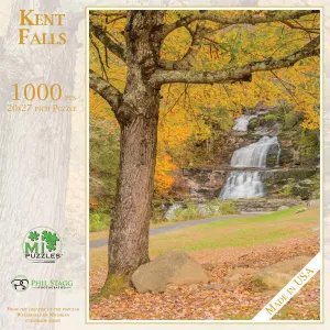 Kent Falls Waterfall By MI Puzzles
