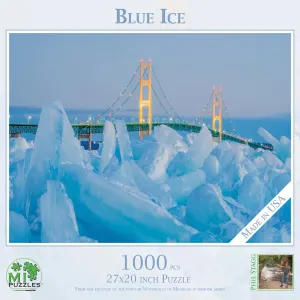 Blue Ice Monochromatic By MI Puzzles