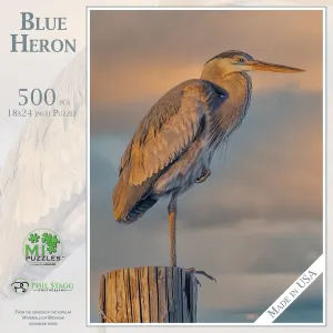 Blue Heron Photography By MI Puzzles