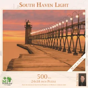 South Haven Light - Scratch and Dent Photography By MI Puzzles