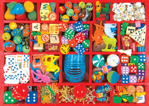 Kodak 3000 pc - Vintage Toy Box Game & Toy By Kodak