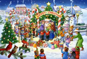 Smile for Santa Christmas Children's Puzzles By Vermont Christmas Company