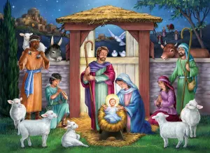 Holy Manger Christmas By Vermont Christmas Company