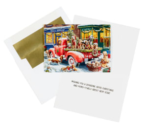 Doggone Christmas Christmas Card By Vermont Christmas Company