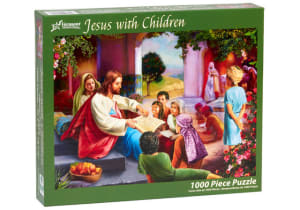 Jesus with Children &nbsp;&nbsp;&nbsp;&nbsp; Religious By Vermont Christmas Company