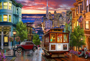 San Francisco Evening San Francisco By Vermont Christmas Company