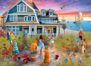 Beach Day Sunrise & Sunset By Vermont Christmas Company