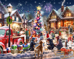 Snowman Contest Christmas By Vermont Christmas Company