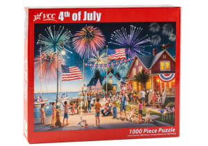 4th of July Jigsaw Puzzle Fourth of July By Vermont Christmas Company