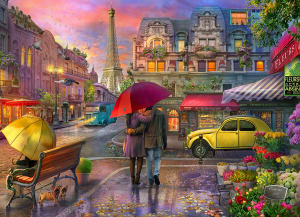 Raining in Paris Paris & France By Vermont Christmas Company
