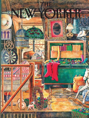 Christmas Attic Christmas By New York Puzzle Co