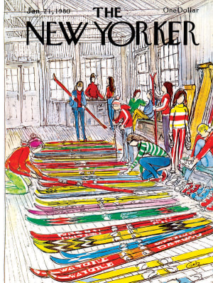 Ski Shop Magazines and Newspapers By New York Puzzle Co