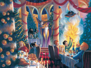 Christmas at Hogwarts Harry Potter By New York Puzzle Co