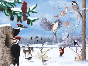 Winter Trail Winter By New York Puzzle Co