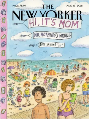 Hi, It's Mom Beach & Ocean By New York Puzzle Co