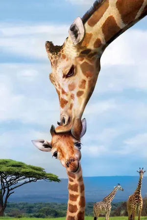 Giraffe Jungle Animals By Eurographics