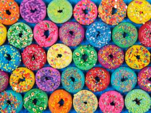 Lots Of Sprinkle Donuts Dessert & Sweets Jigsaw Puzzle By Kodak