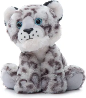 Snow Leopard SM 9" (21cm) By The Petting Zoo