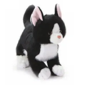 Cat, Black & White 10" By Zoologee
