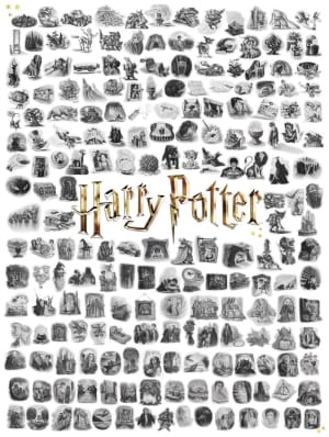 Chapter Art Harry Potter By New York Puzzle Co