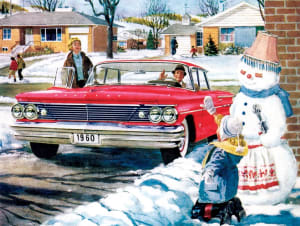 Warm Greetings Christmas By New York Puzzle Co