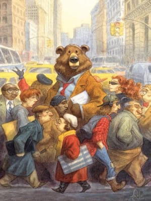 City Bear Magazines and Newspapers By New York Puzzle Co