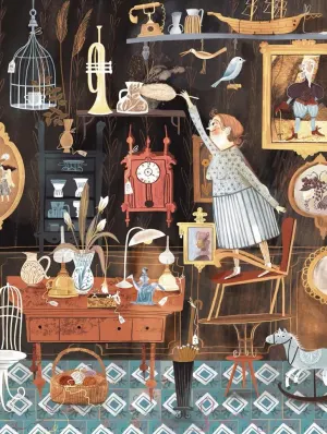 Vintage Shop Shopping By New York Puzzle Co