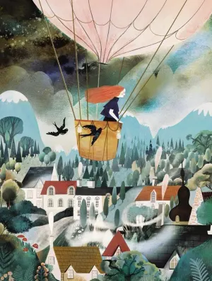 On a Voyage Hot Air Balloon By New York Puzzle Co