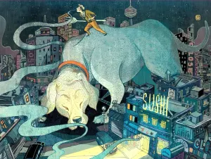 Late Night Dining Skyline By New York Puzzle Co