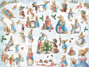 Peter Rabbit's Winter Memories Bunny By New York Puzzle Co