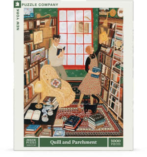 Quill And Parchment Books & Reading By New York Puzzle Co